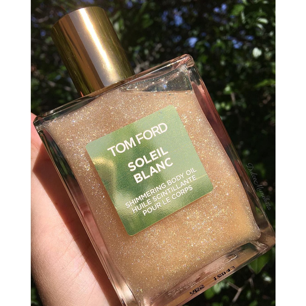 Tom Ford - Dầu Dưỡng Có Nhũ Bắt Sáng Cho Cơ Thể Tom Ford Soleil Blanc Shimmering Body Oil 100ml