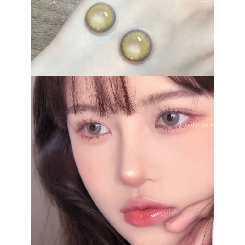 Kính áp tròng Colorhunter Dùng 1 Năm 14.0mm 0 - 8 Độ 1 cặp