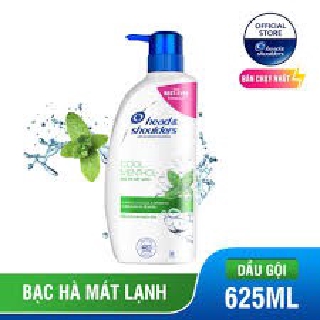 Dầu gội bạc hà mát rượi head & shoulders chai 625 ml
