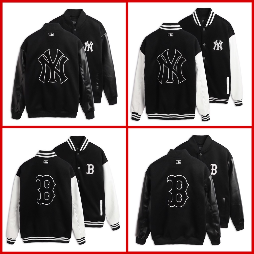 Áo Khoác Bomber MLB NY, Áo Khoác Varsity - JUSTINSHOP