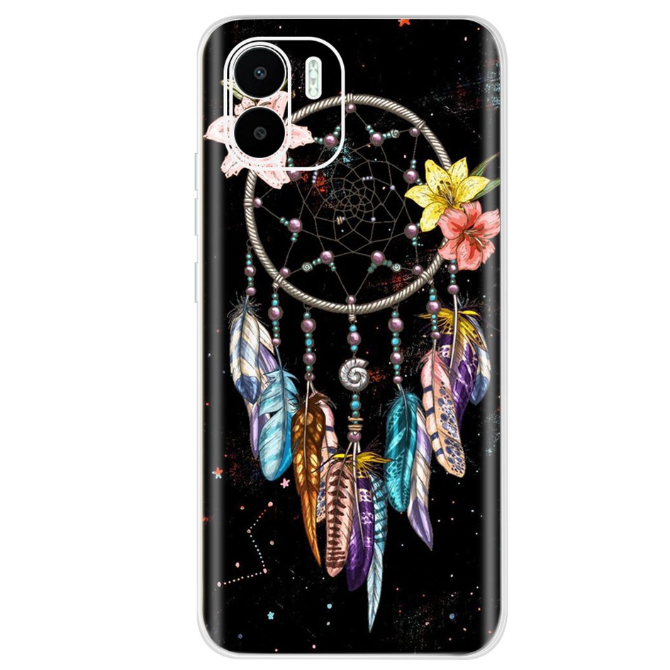 Ốp Điện Thoại Silicon Dẻo Họa Tiết Hoạt Hình Bông Hoa Xinh Xắn Cho Xiaomi Redmi A1 Xiaomi Mi A1 RedmiA1 4G 2022