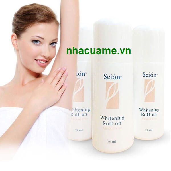 [CHÍNH HÃNG] Lăn nách khử mùi cơ thể Scion Pure White Roll On 75ml, lăn khử mùi hôi nách và giảm mồ hôi hiệu quả