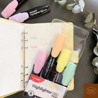 Bộ bút Monami Highlighter 604 Pastel