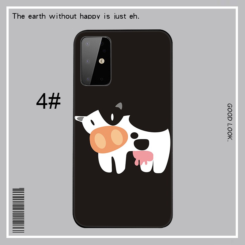 Samsung Galaxy J2 J4 J5 J6 Plus J7 J8 Prime Core Pro J4+ J6+ J730 2018 Casing phone Soft Case PP3 Cartoon Cute Cow