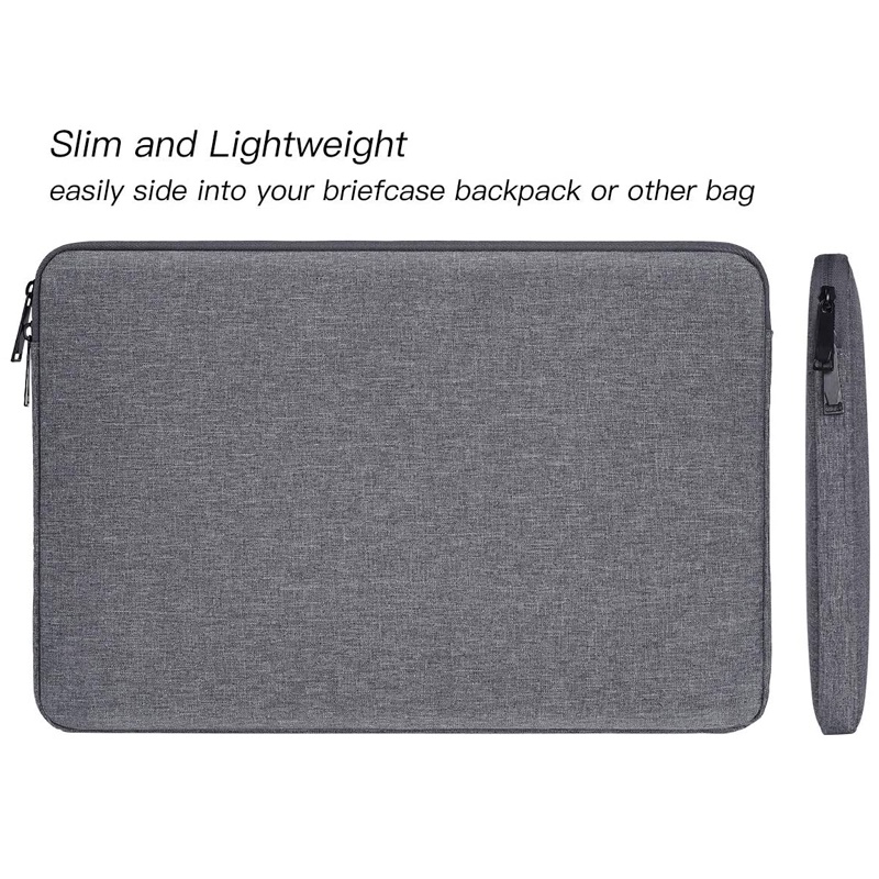 Túi Đựng Laptop Chống Thấm Nước Kích Thước 13-15.6 inch Kèm Hộp Sạc Nhỏ Tiện Dụng
