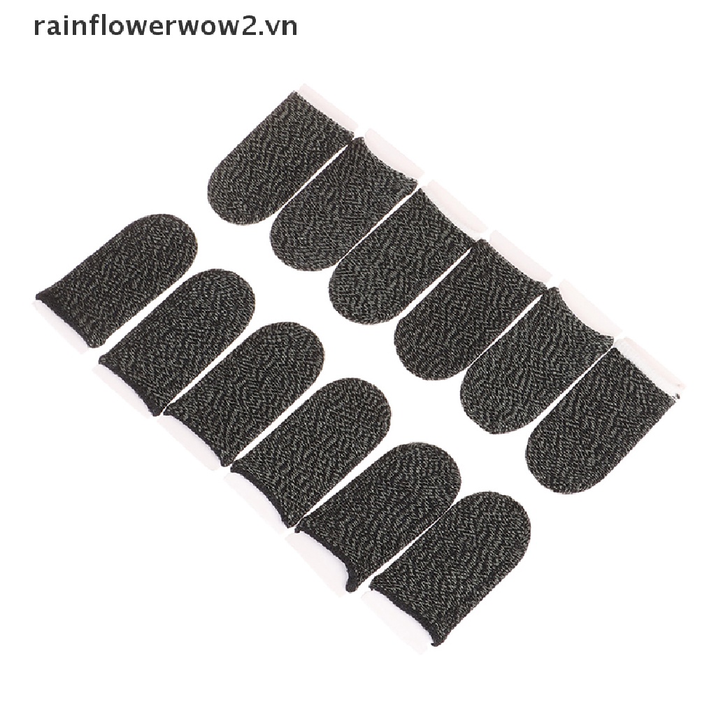 Bộ 6 Găng Đeo Ngón Tay Chống Mồ Hôi Dùng Màn Hình Cảm Ứng Điện Thoại