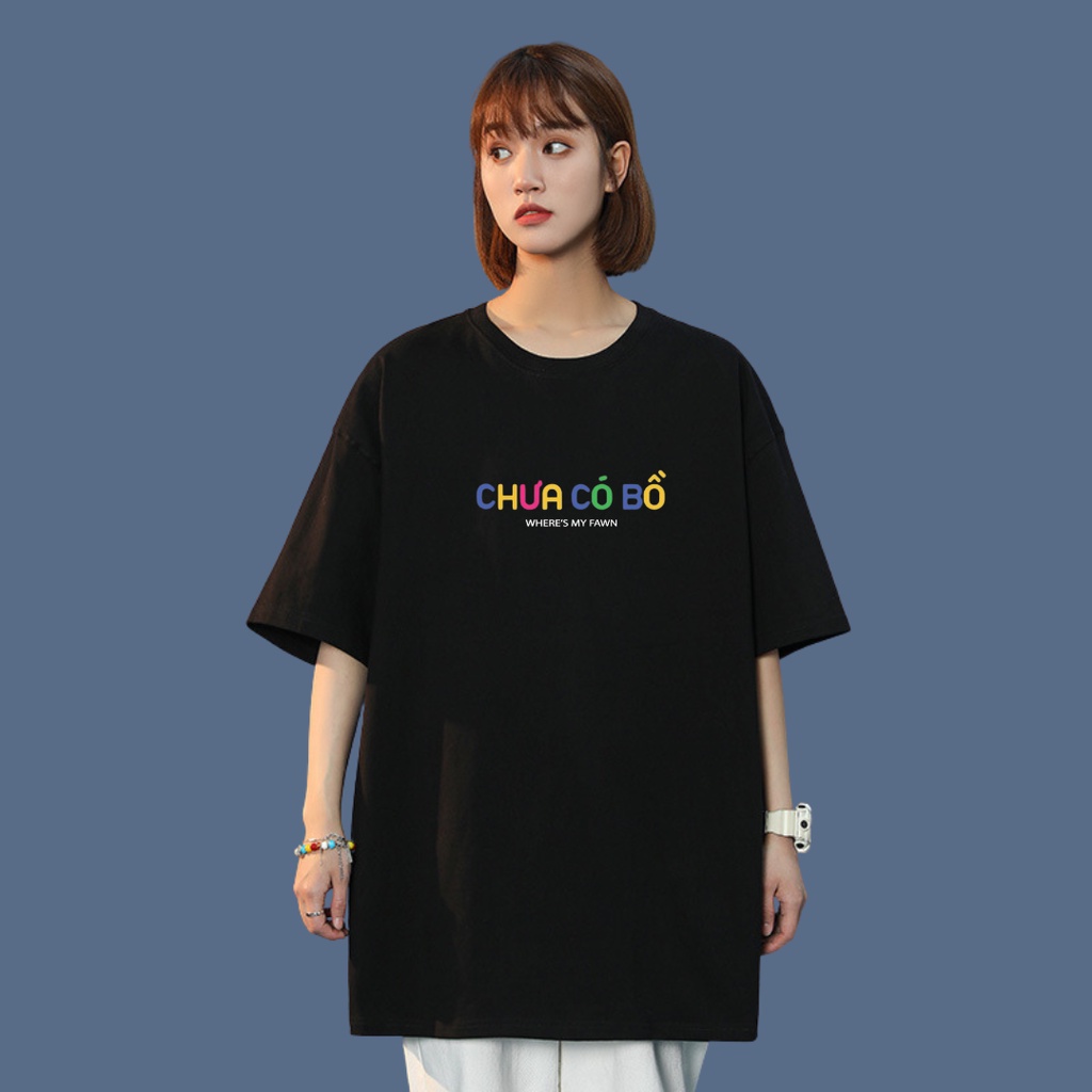 Áo Thun Unisex Tay Lỡ FG, ĐÃ CÓ BỒ, CHƯA CÓ BỒ Cao Cấp Form Rộng Nam Nữ vải 100% cotton phong cách dành cho tuổi teen