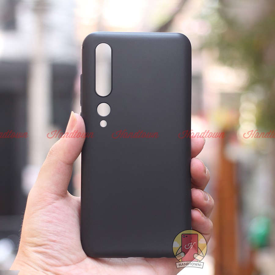 Ốp Lưng Xiaomi Mi 10 / Mi 10 Pro Dẻo Đen Chống Ố Cao Cấp
