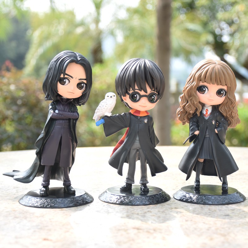 Mô hình đồ chơi Harry Potter chibi cosbaby cao 15 cm