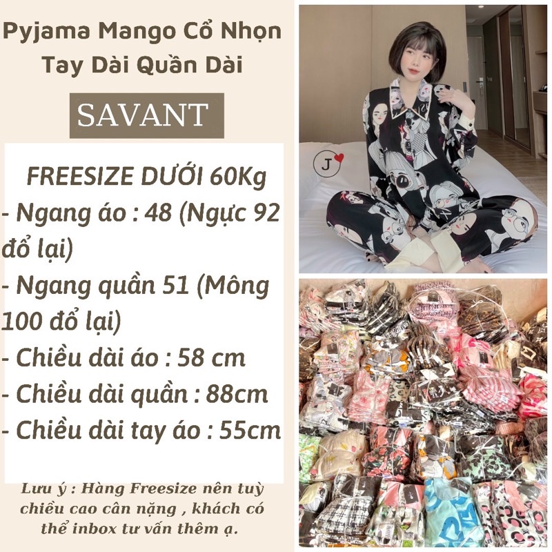 [MANGO] Pyjama Dài Tay Mẫu Mới Về Mango Siêu Đẹp | BigBuy360 - bigbuy360.vn