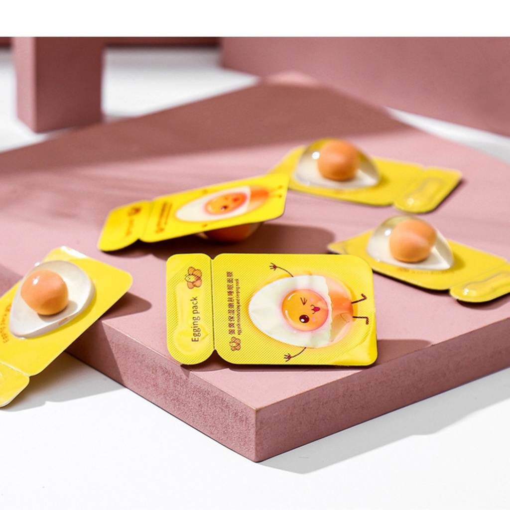 Mặt nạ ngủ Egging Pask chứa dưỡng ẩm làm trắng và tái tạo làn da hiệu quả
