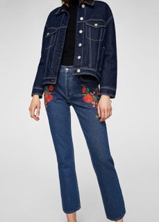 Quần jeans Mango chính hãng auth size 34 ~27/28