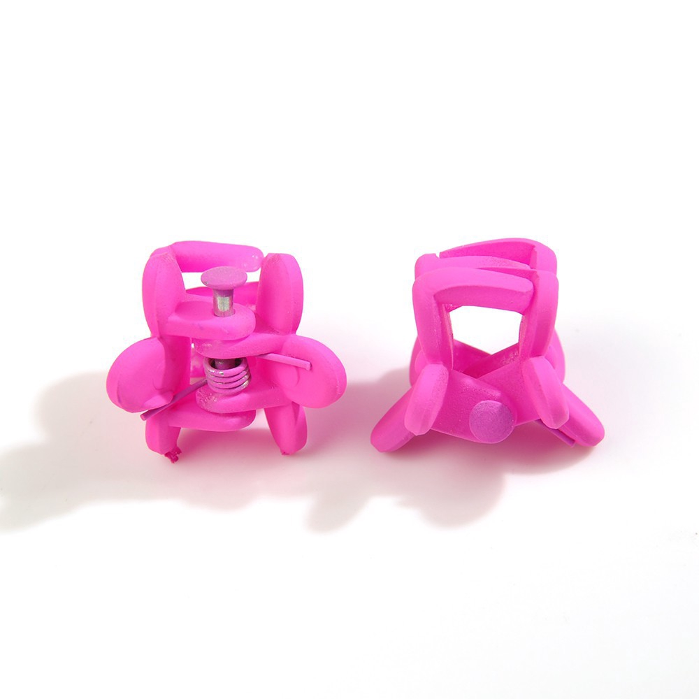 Set 30 kẹp gắp mini bằng nhựa hình bông hoa cho bé gái