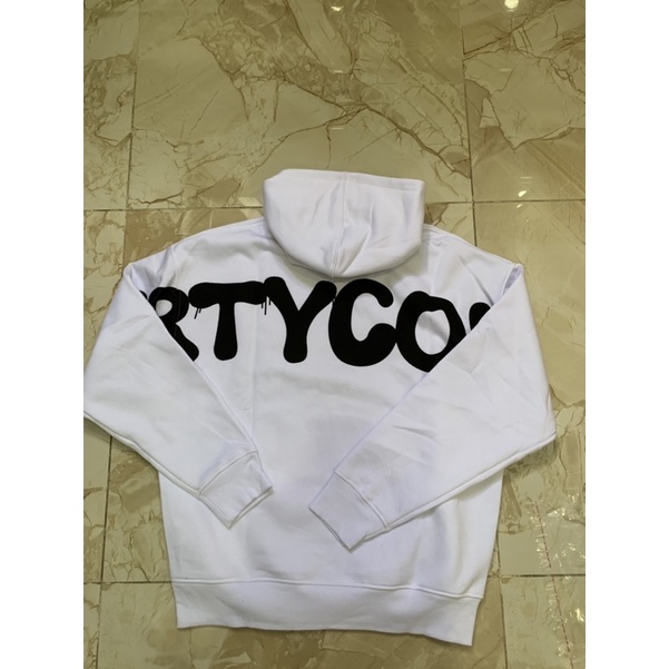 DirtyCoins On The Wall Hoodie – Red/ White