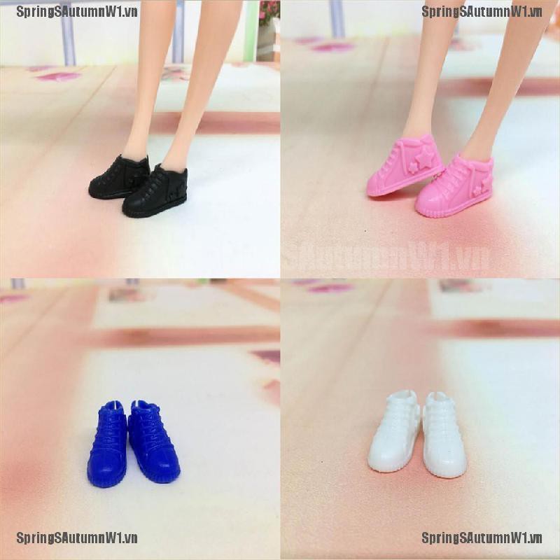 Set 4 Đôi Giày Thời Trang Cho Búp Bê 1/6