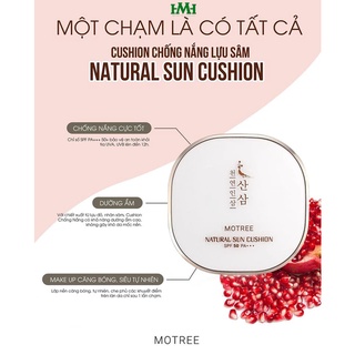 Phẩn Phủ Cushion Chống Nắng Lựu Sâm Motree