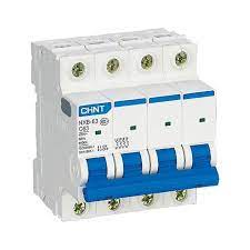 Aptomat Chint NXB 4P các loại , Attomat 380V MCB