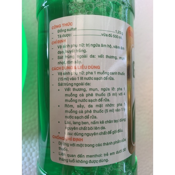 Gynofar Dung Dịch Dùng Ngoài