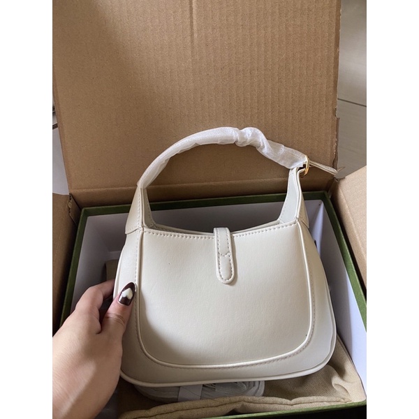 Túi xách Gúcci jackie da thật sz 19 sẵn ship