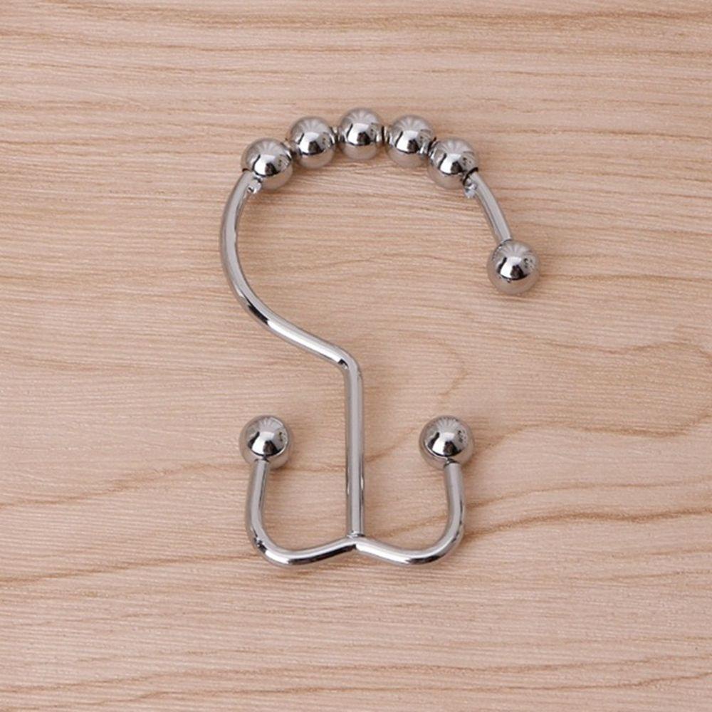 Set 12 Móc Treo Rèm Cửa Chống Gỉ Sét Tiện Dụng Chất Lượng Cao