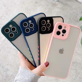 Ốp điện thoại acrylic cứng trong suốt bảo vệ camera cho iPhone 12 pro Max 11 pro XS max X XR 6 6S 7 8 Plus 12 mini