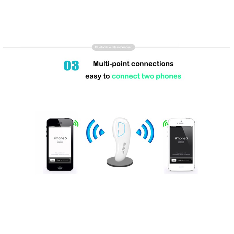 [Mã ELFLASH5 giảm 20K đơn 50K] Tai Nghe Bluetooth Joway H02 Hỗ Trợ Đàm Thoại 6h