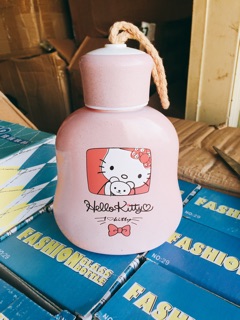 Bình nước thủy tinh lúa mạch 300ml
