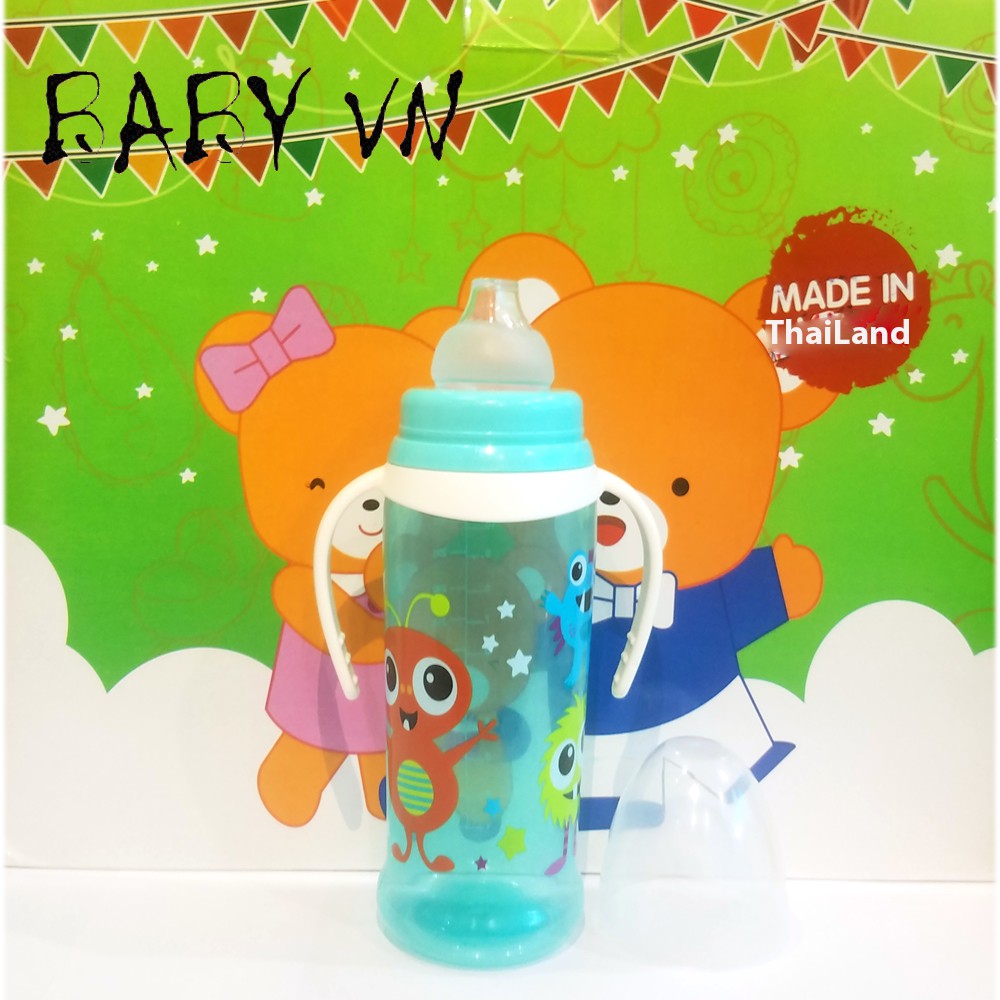 Bình sữa Thái Lan cổ rộng cho bé 330ml Babyvn Shop HC220