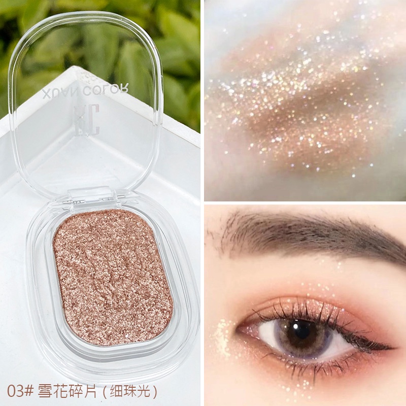 [Hàng mới về] Phấn mắt một màu hiệu ứng ngọc trai lấp lánh