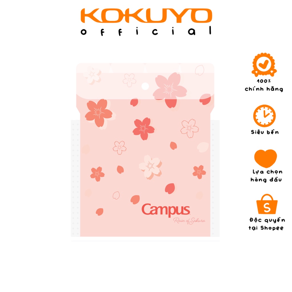 Túi Đựng Tài Liệu 5 Ngăn Campus Series Rain Of Sakura A4