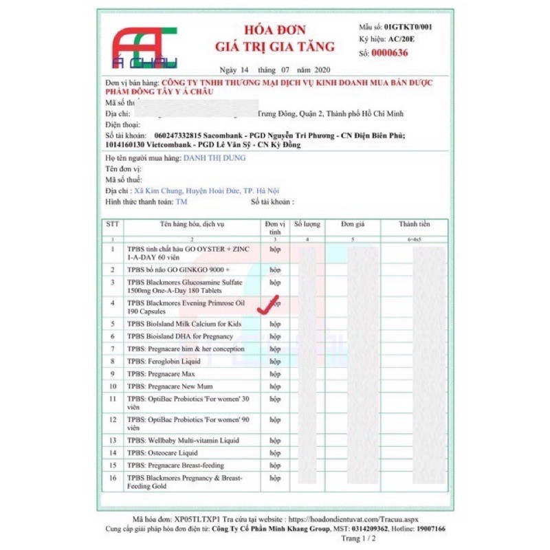 VIÊN UỐNG TINH DẦU ANH THẢO BLACKMORES EVENING PRIMROSE OIL 1006MG LỌ 190V #SALE_OFF_63% | Thế Giới Skin Care