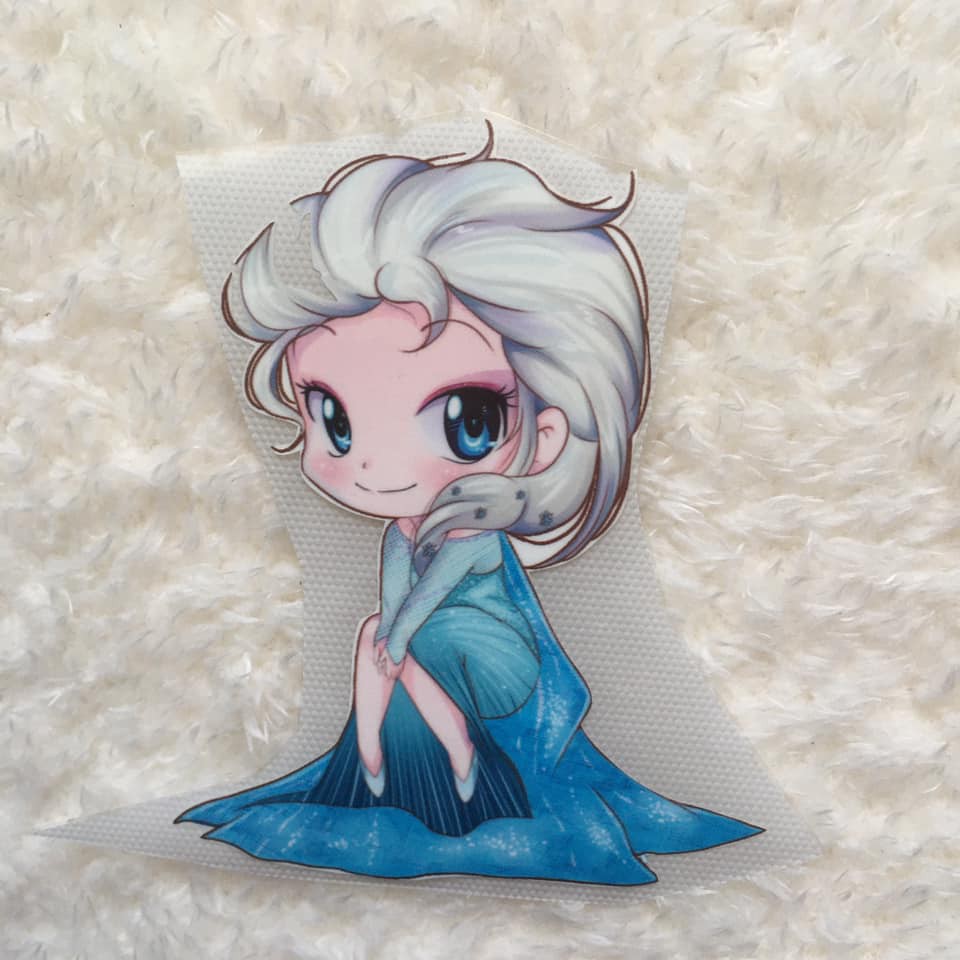 Hình ủi, hình dán nhiệt - công chúa Elsa (nhiều mẫu)