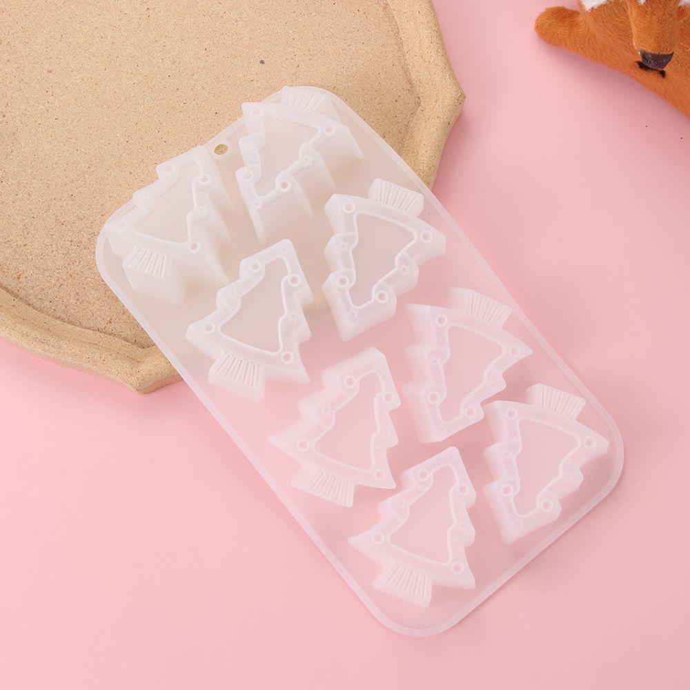 Khuôn Làm Cây Thông Giáng Sinh 24 Ngăn Bằng Nhựa Resin|Chảo Nướng Bánh Bằng Epoxy Trang Trí Giáng Sinh