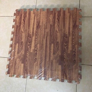 THẢM XỐP GHÉP VÂN GỖ 60x60cm/tấm 1 CỐP 6 TẤM