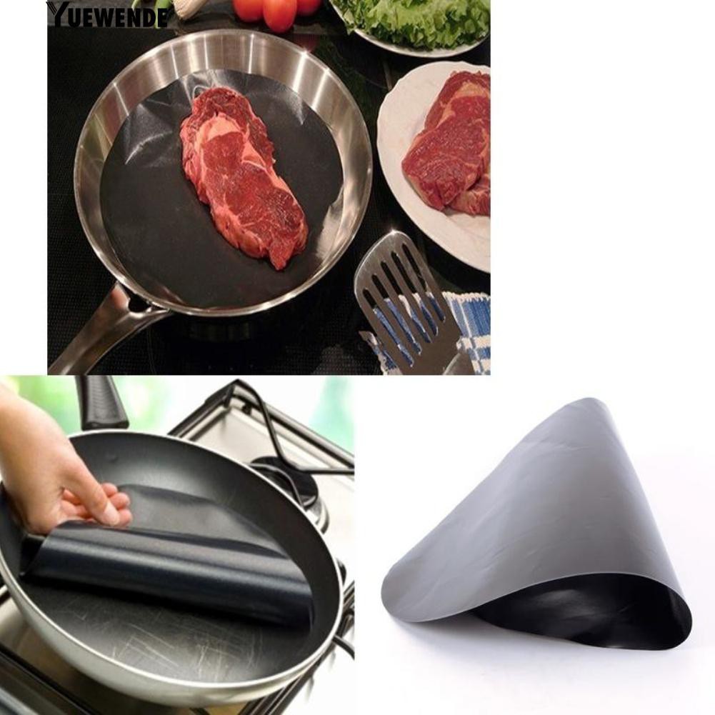 Tấm lót chảo nướng bánh hình tròn chống dính