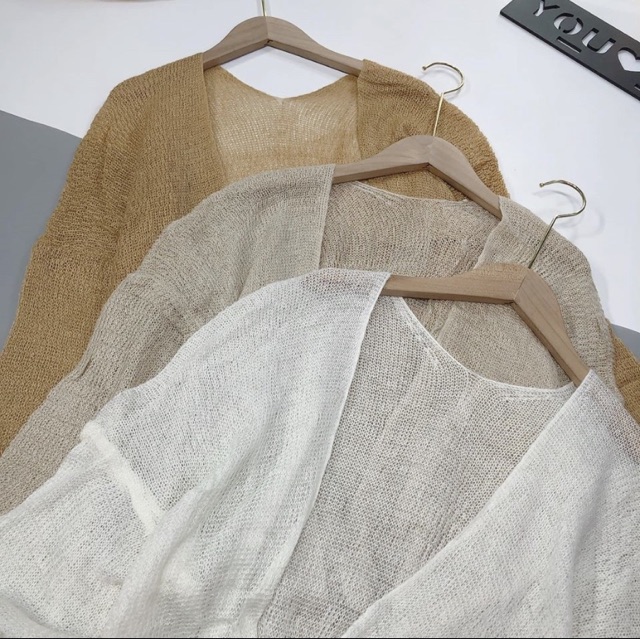 Khoác len cadigan mỏng (đi biển , dạo phố) | BigBuy360 - bigbuy360.vn