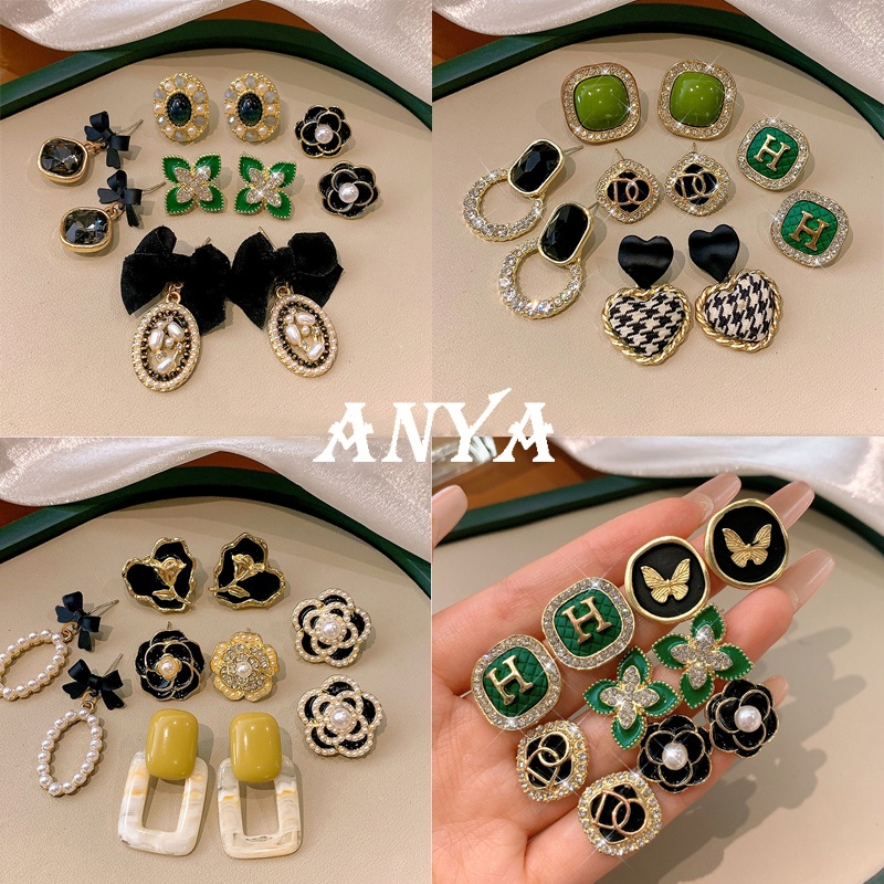 Đôi Khuyên Tai Ngọc Trai Thời Trang Hàn Quốc