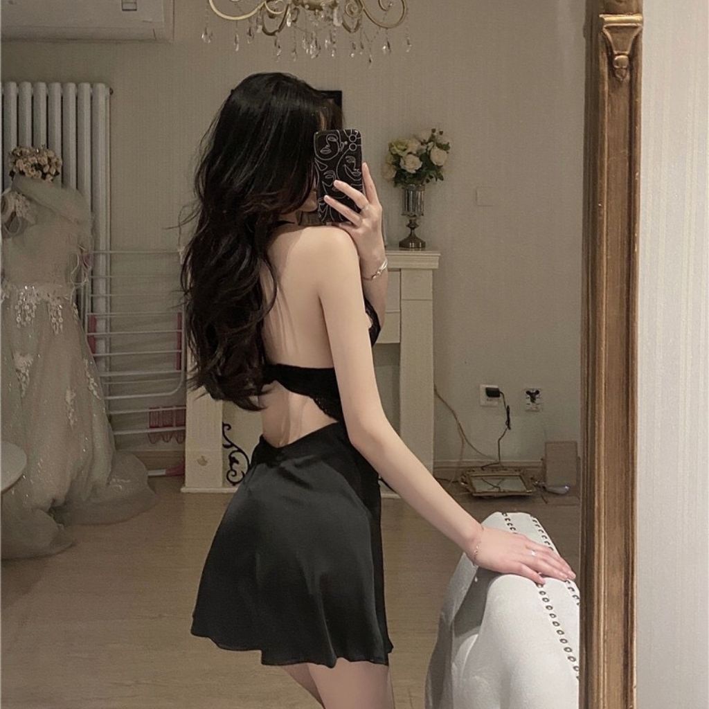 Váy ngủ gợi cảm 2 dây quyến rũ M16