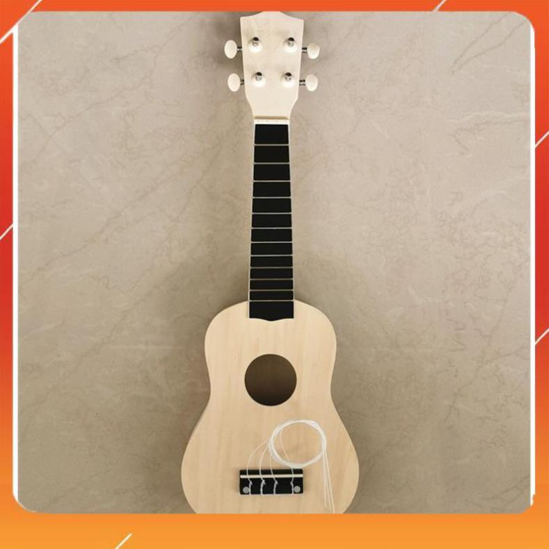 Đàn UKULELE SOPRANO GỖ Mộc Chưa Sơn ( Mua 1 Tặng 6 phụ kiện ) - Hàng Có Sẵn