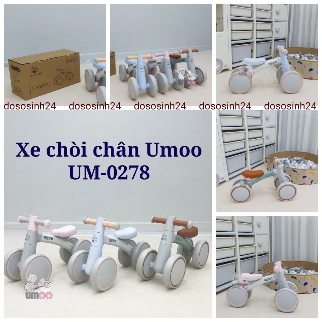 Hàng sẵn giao ngay. XE CHÒI CHÂN UMOO- UM 0278