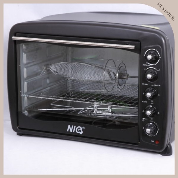 Lò nướng bánh Neway NIQ G95L 95 lít công suất lớn 2800W đen an toàn chính hãng