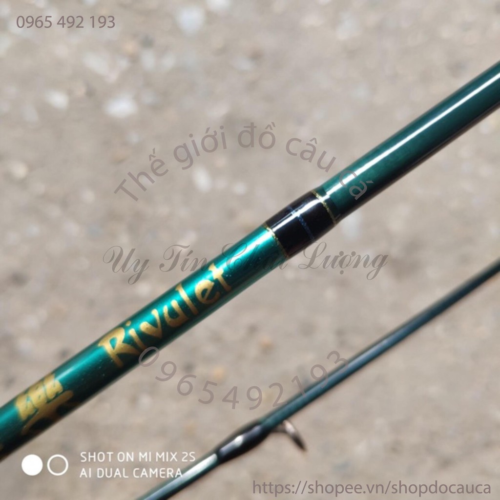 Cần câu lure Normandy Rivulet 1m8 máy đứng ( rẻ vô địch )