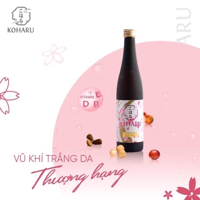 Nước uống đẹp da chống lão hóa Koharu Nhật Bản | BigBuy360 - bigbuy360.vn