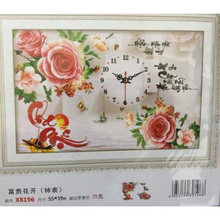 Tranh thêu 5d cha mẹ x8196
