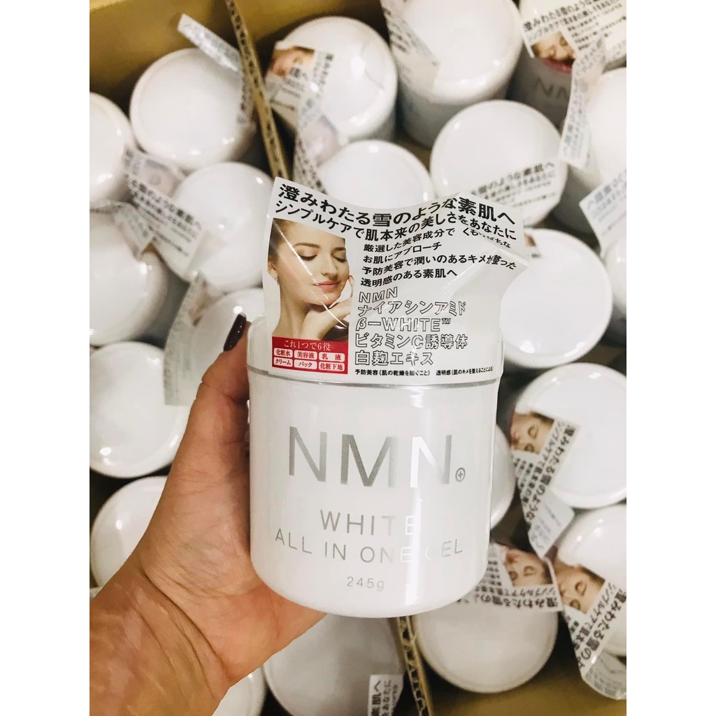 Kem Dưỡng Trắng Da NMN White All In One Gel