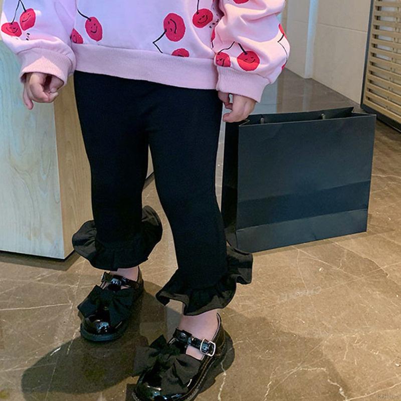 Quần Legging Ống Loe Co Giãn Phong Cách Hàn Quốc Dành Cho Nữ