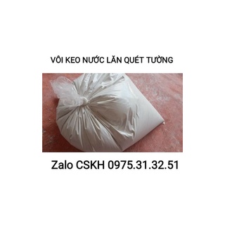Vôi trắng màu quét tường túi 5kg