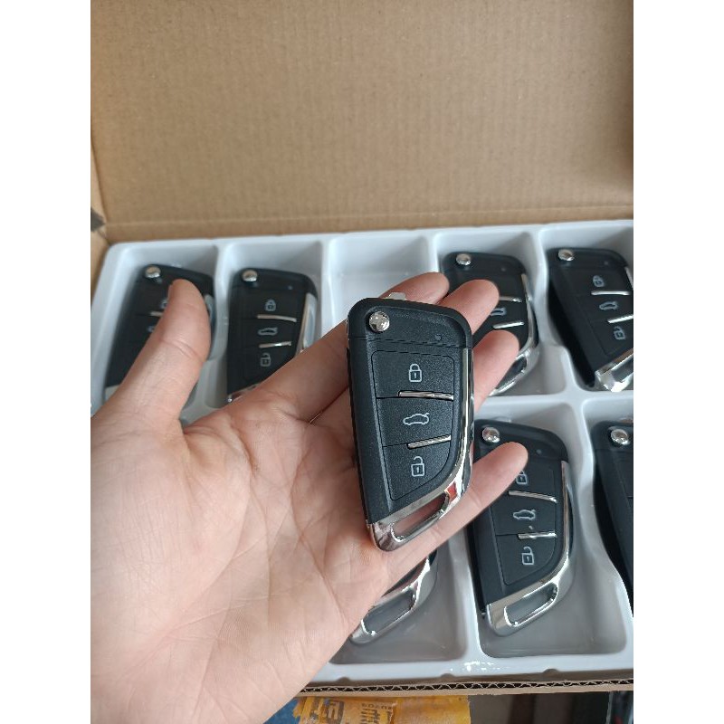 Chìa khóa độ gập Toyota Vios, Yaris, Inova, Fotuner