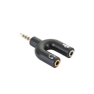 Bộ gộp micro và audio âm thanh ra 1 cổng jack cắm 3.5mm tiện lợi