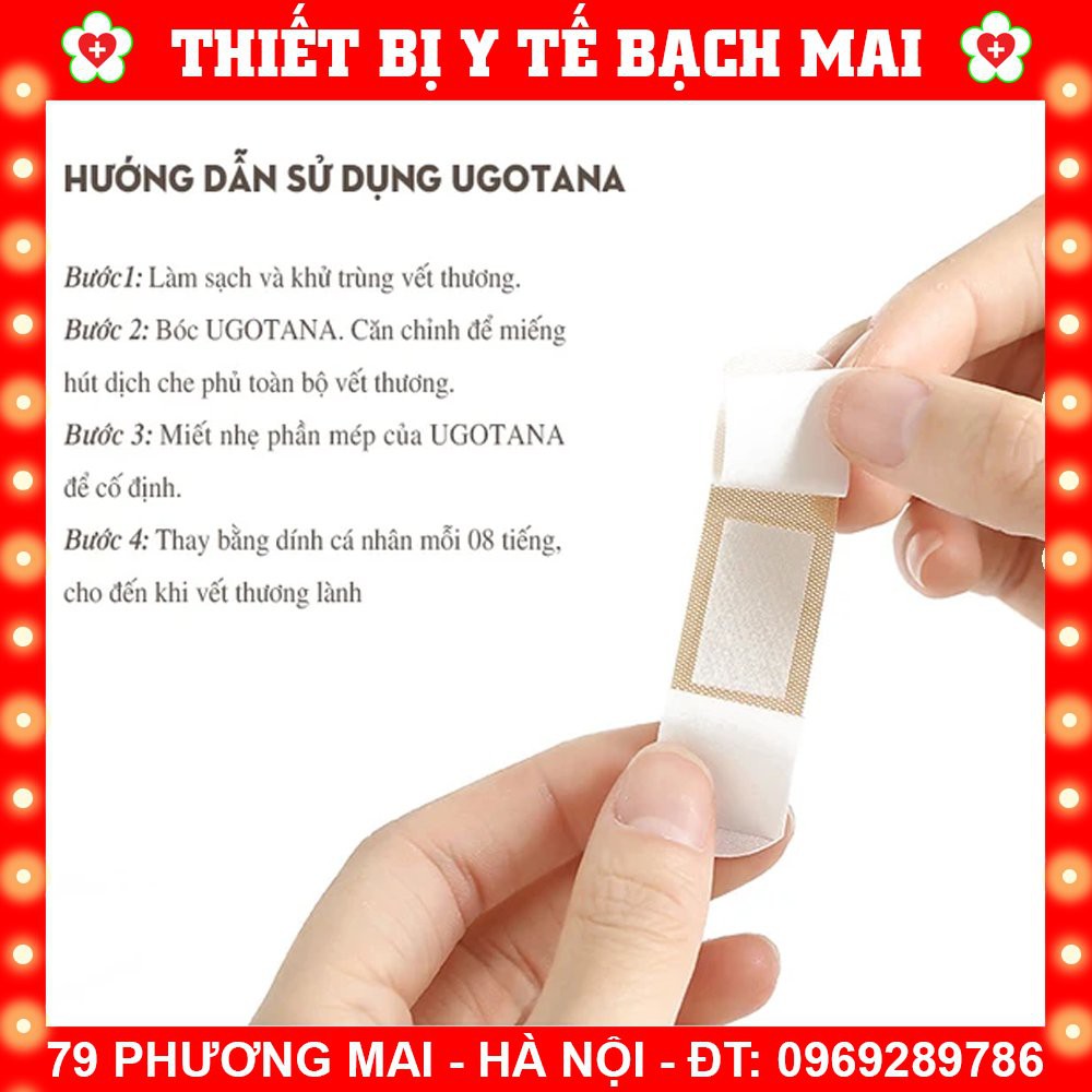 Băng Dính Cá Nhân Y Tế Cỡ To 3.8x7.2cm Bảo Vệ Da [Hộp 30 cái]